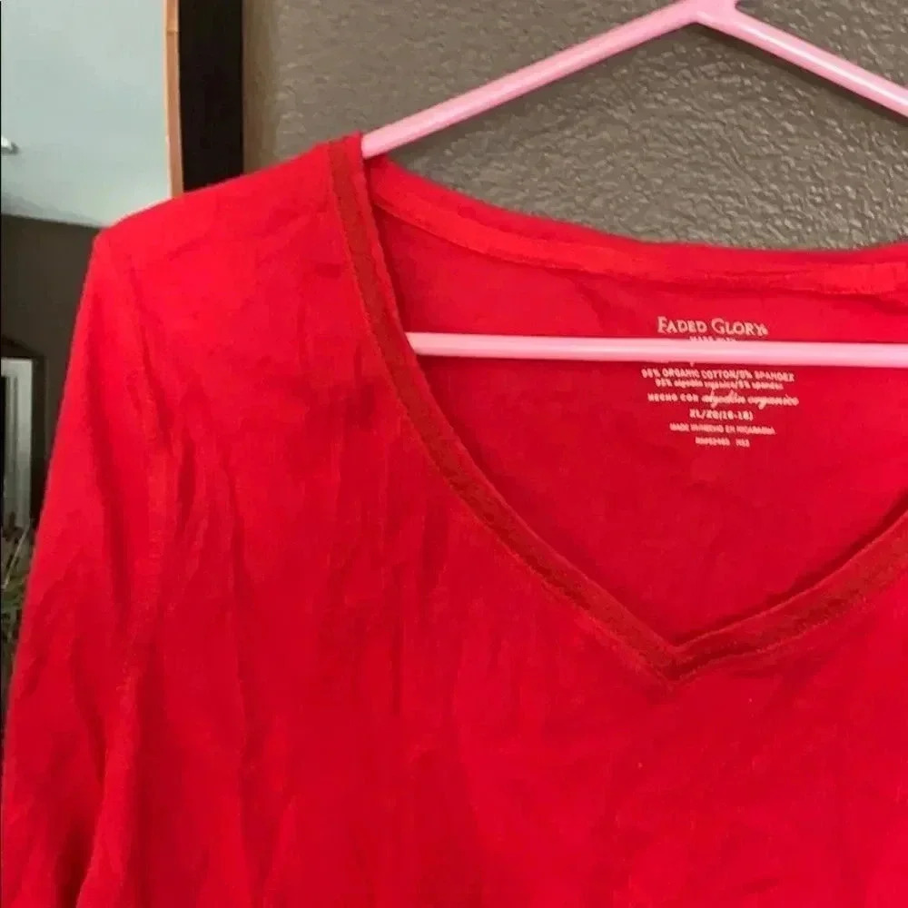 Women's Soft Ribbed-Knit Long Sleeve XL / C64 - Picture 2 of 2